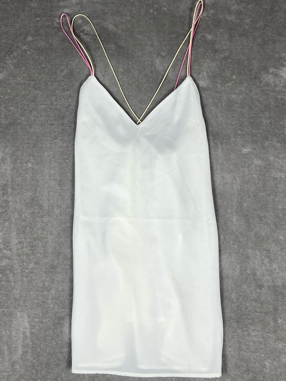 Revolve Dress Womens Small Superdown Breanna Strappy Shift Preppy Colorful Mini - Picture 4 of 9